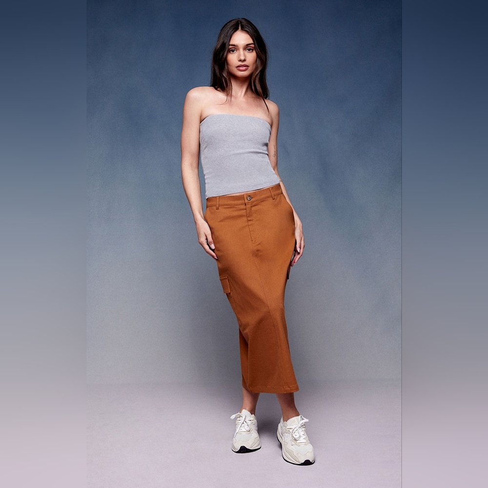 Ryan Destiny x PacSun On The Go Cargo Midi Skirt